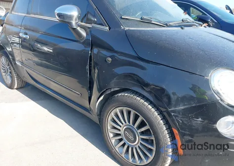 2012 Fiat 500 Lounge z USA, uszkodzony, nr VIN 3C3CFFCR4CT110571